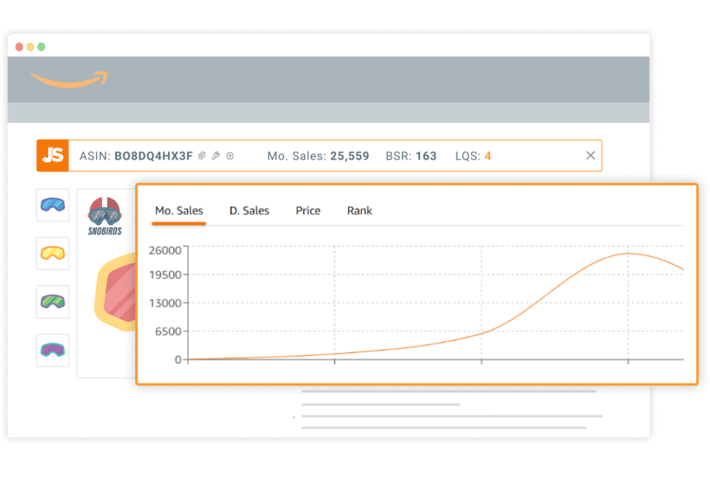 Jungle Scout Browser Extension Amazon Product Research Seller Analytics Made Easy