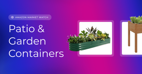 Amazon Market Watch ❘ Patio Outdoor Garden Containers, Planters
