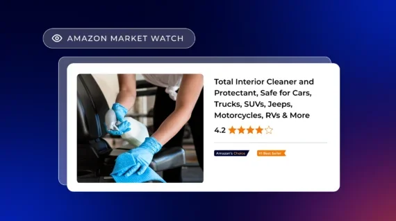 Amazon Market Data for Car Care & Cleaning Products