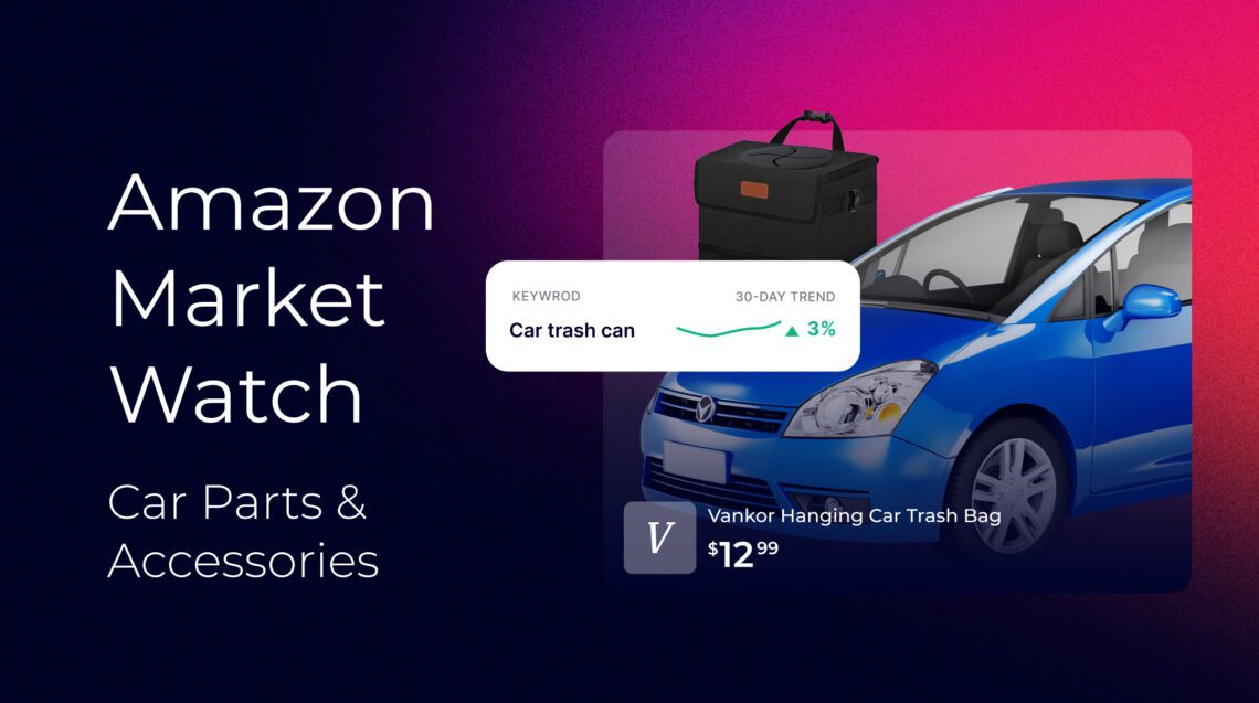 Amazon Market Data for Car Parts & Accessories